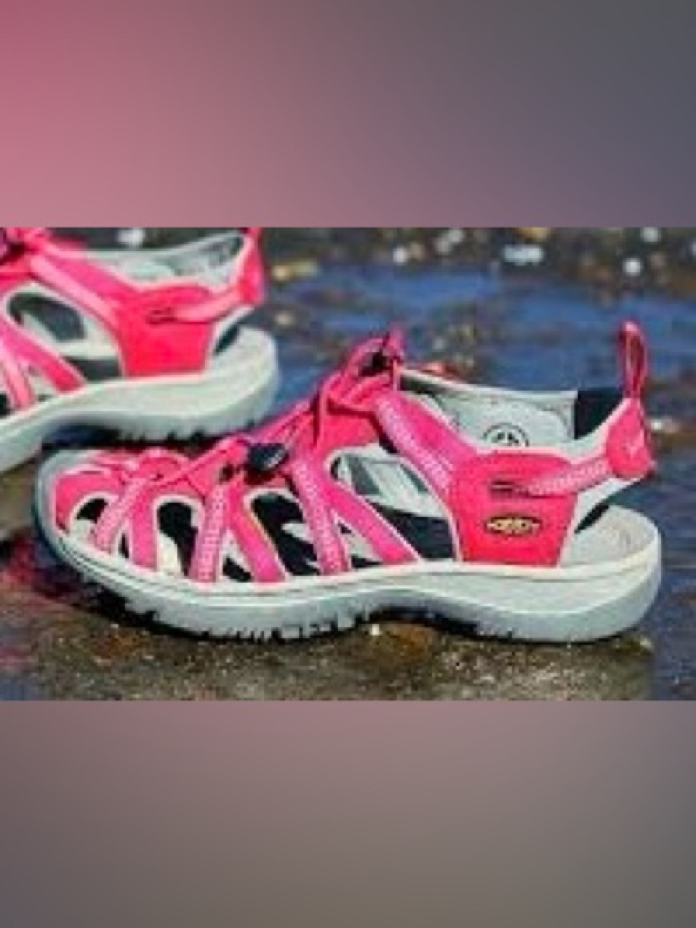 KEEN  Pink Red Active Water Sandals